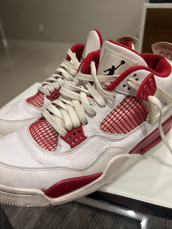 Jordan Mens Basketball Sneakers - White/Red main image 5